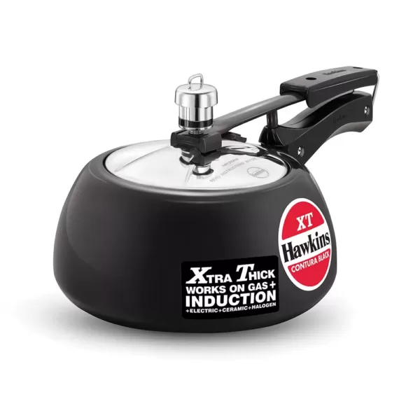 HAWKINS CONTURA BLACK XT Pressure Cooker 2 Litre