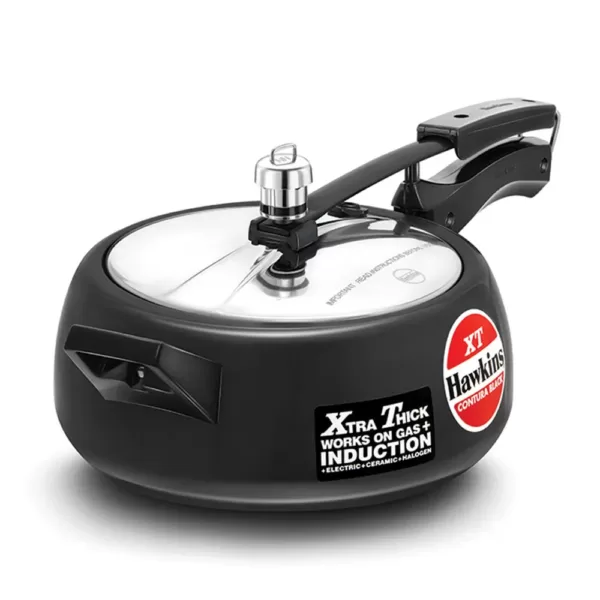 HAWKINS CONTURA BLACK XT Pressure Cooker 3.5 Litre