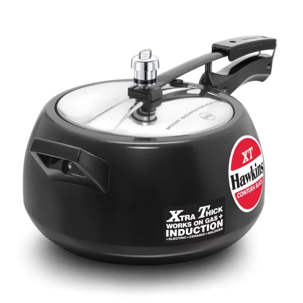 HAWKINS CONTURA BLACK XT Pressure Cooker 5 Litre