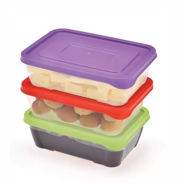 UCSAN PLASTIC Food Box ( 3 Pcs Set ) 0,5 L