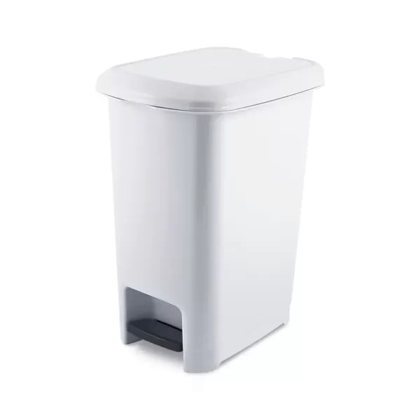 UCSAN PLASTIC Slim Pedal Dustbin 10 Lt (29 X 21 X 36 Cm)