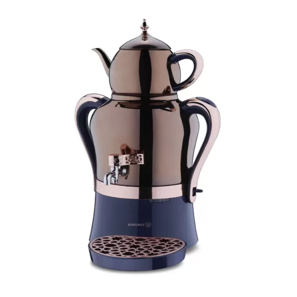 Korkmaz Hanedan Electrical Samovar 2000 Watt – Rosegold