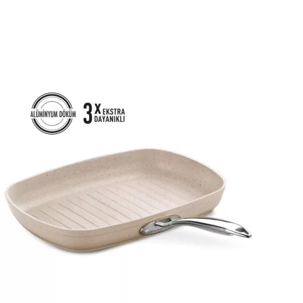 Korkmaz Granita Practical Grill Frypan 35×25 cm